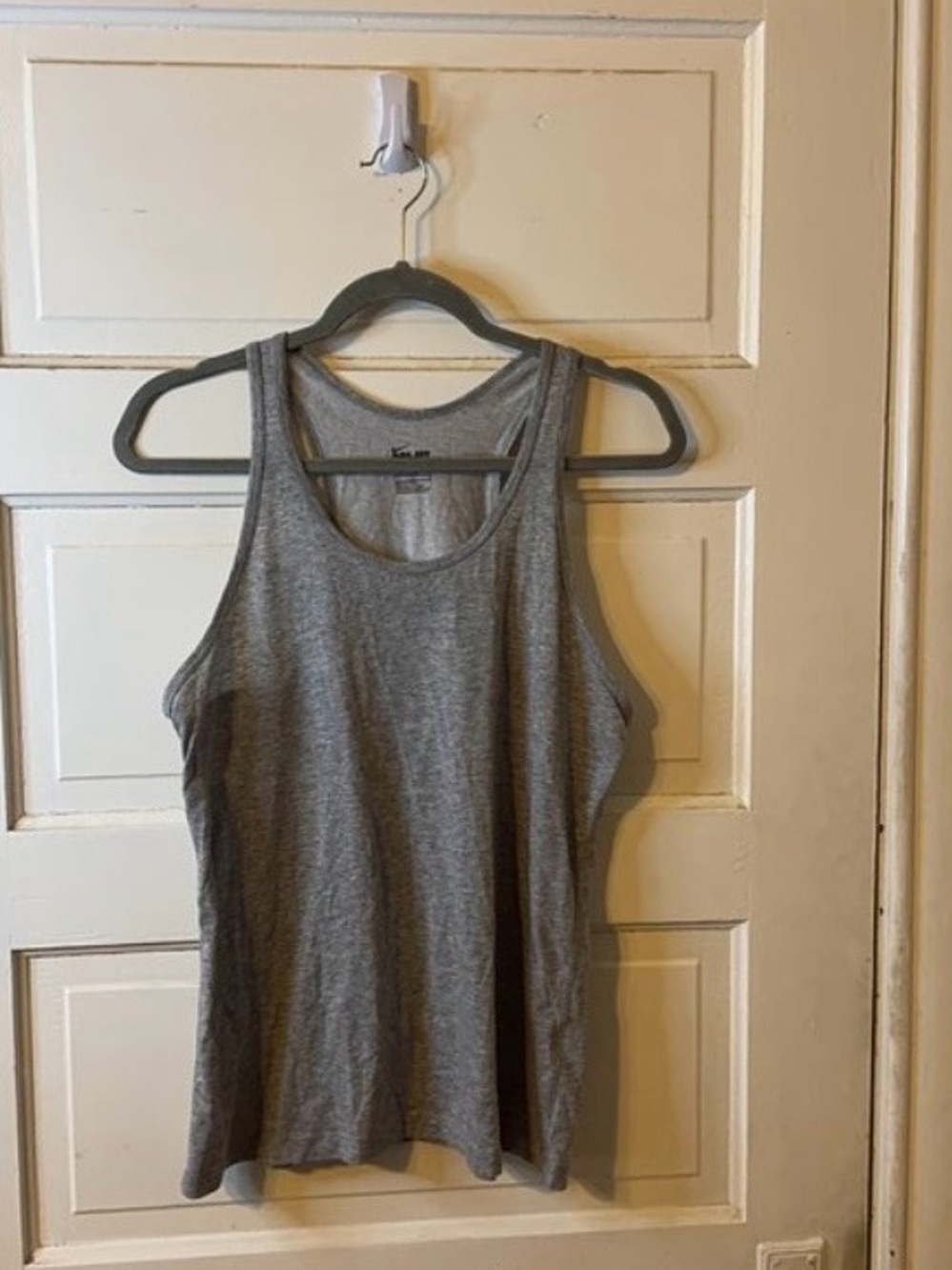 Nike Gray Racerback Tank Top